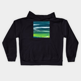 Seafoam and Storms Kids Hoodie